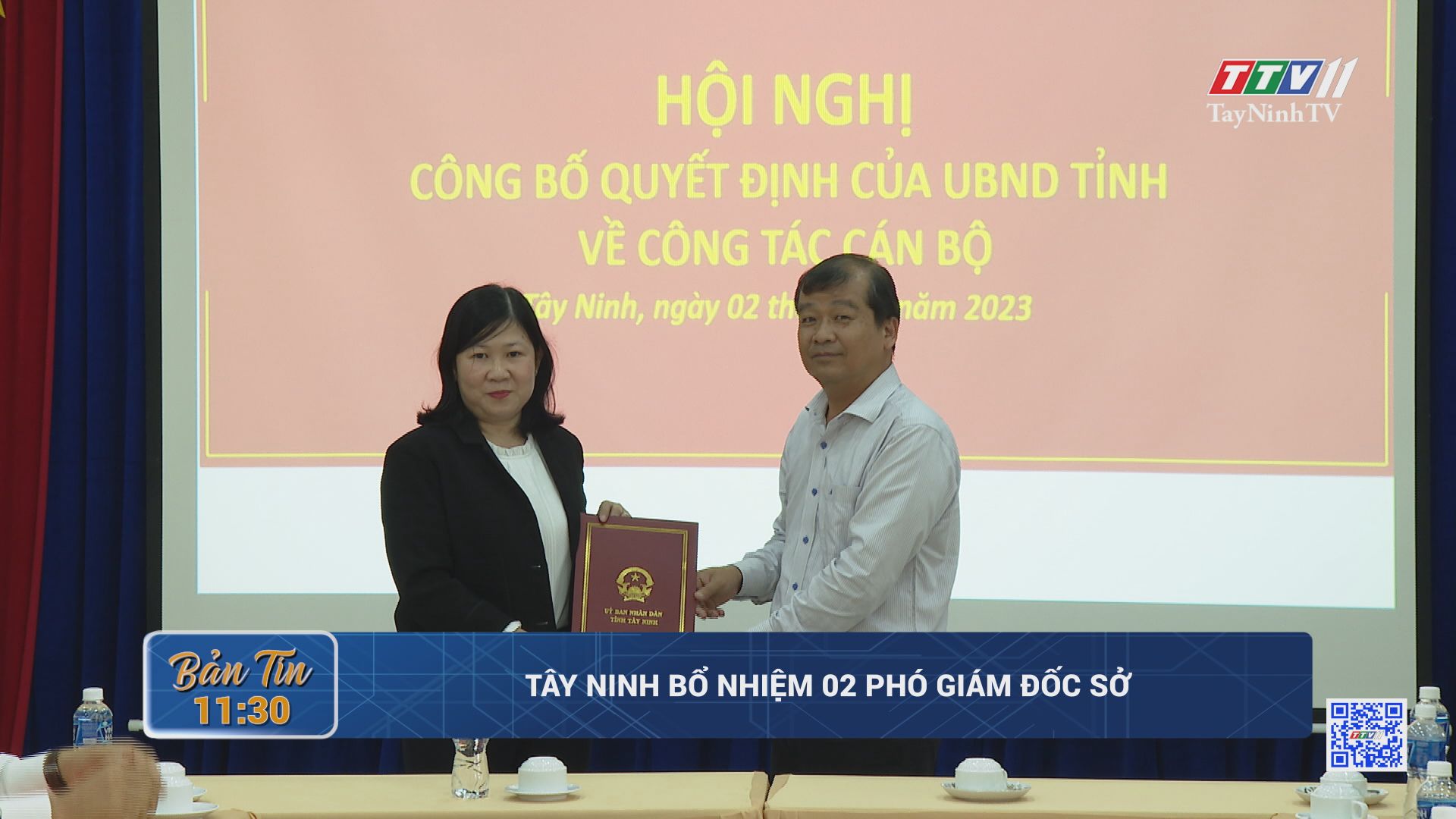 Tây Ninh bổ nhiệm 02 Phó Giám đốc Sở | TayNinhTV